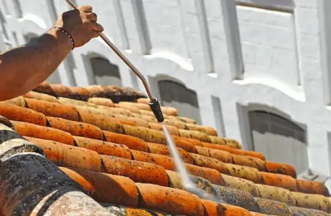 Nettoyage de toitures - Faux